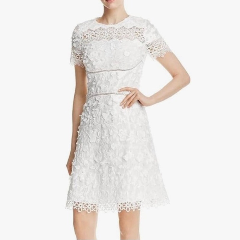 Elie Tahari white dress